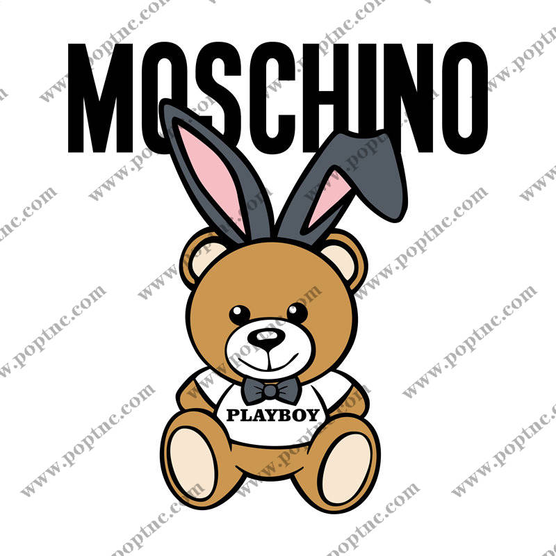 时尚品牌Moschino裁片印花服装印花设计