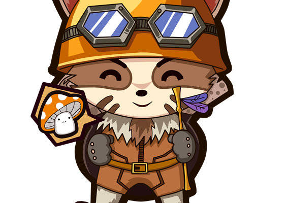 可爱小浣熊裁片印花服装 时尚潮流卡通图案设计