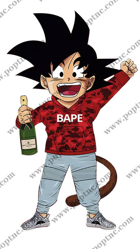 时尚动漫裁片印花服装印花设计,打造独特街头风格