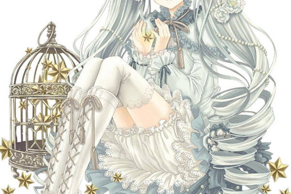 梦幻洛丽塔风格裁片印花服装印花设计