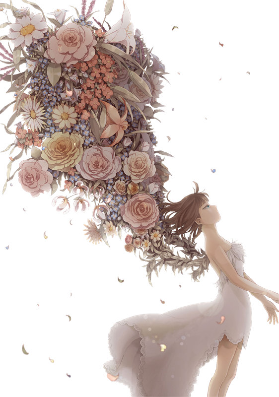 梦幻花卉主题裁片印花服装印花设计