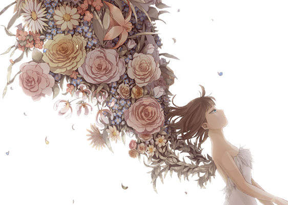 梦幻花卉主题裁片印花服装印花设计