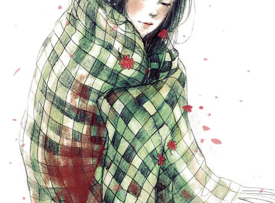 冬季温暖格子裁片印花服装印花设计