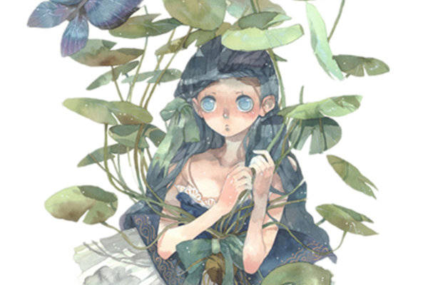 梦幻森林精灵主题裁片印花服装印花设计