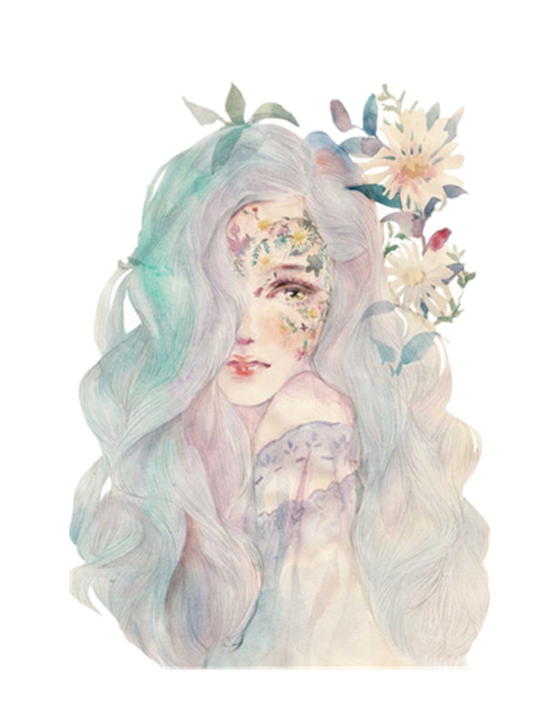 梦幻花卉主题裁片印花服装印花设计