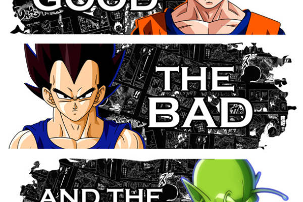 独特动漫裁片印花服装：好、坏与那美克星人主题设计