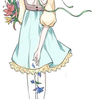 梦幻森系风格服装印花设计，展现自然之美的裁片印花