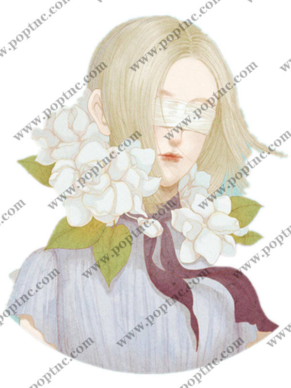 梦幻风格花卉裁片印花服装印花设计