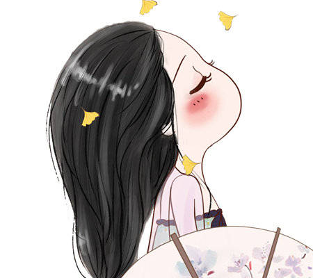 优雅银杏叶图案裁片印花服装印花设计