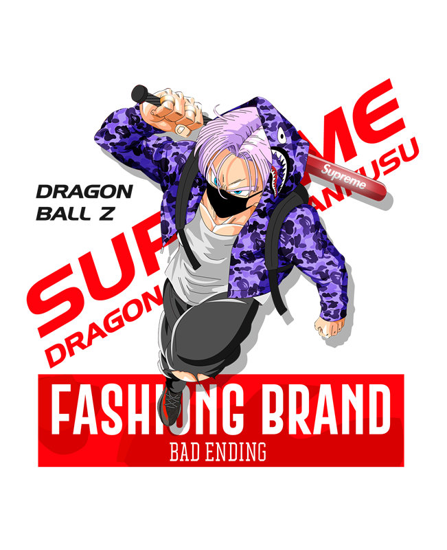 时尚品牌裁片印花服装印花设计:潮流动漫元素