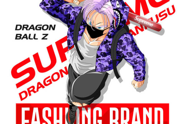 时尚品牌裁片印花服装印花设计：潮流动漫元素