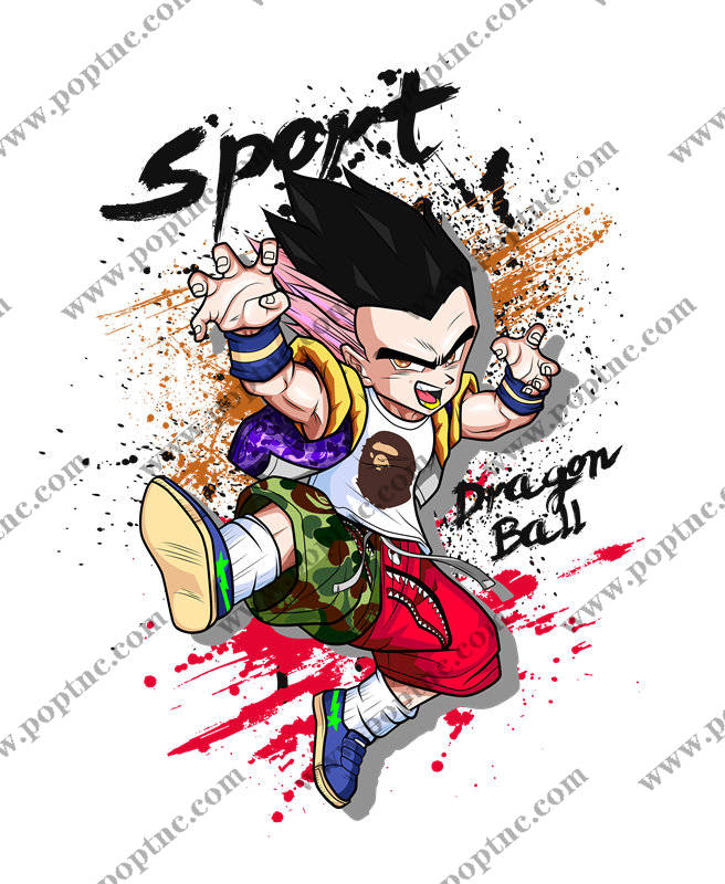 动感十足的动漫风格裁片印花服装,展现活力与个性