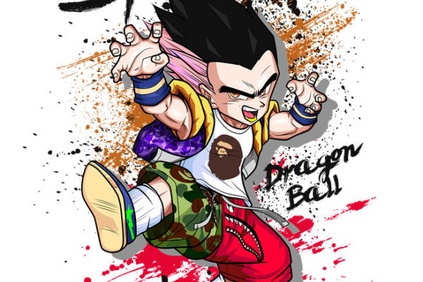 动感十足的动漫风格裁片印花服装,展现活力与个性