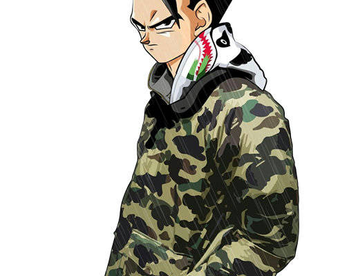 时尚迷彩裁片印花服装印花设计,展现个性街头风格