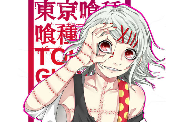 东京喰种主题裁片印花服装印花设计
