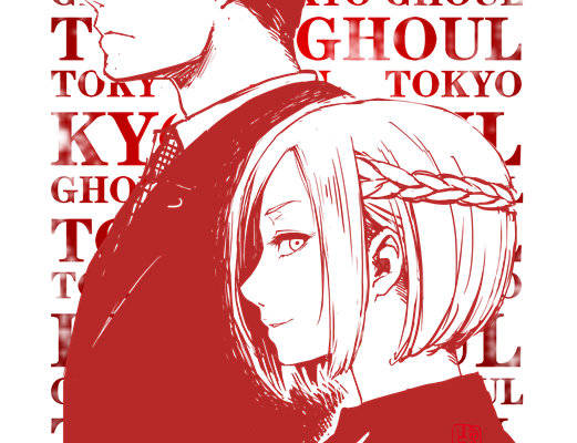 东京喰种裁片印花服装：独特动漫风格时尚设计