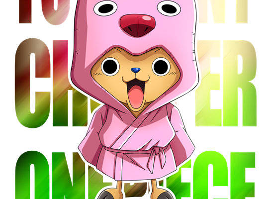 时尚个性服装印花:卡通托尼托尼·乔巴裁片印花设计