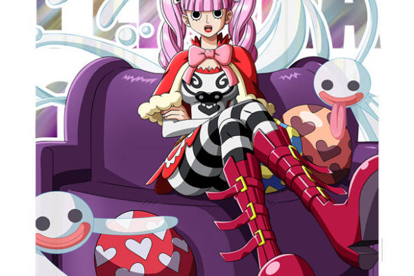 动漫角色佩罗娜主题裁片印花服装印花设计