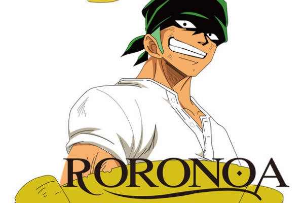 海贼王罗罗诺亚·索隆裁片印花服装印花设计