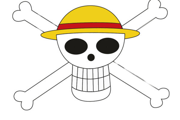 时尚骷髅头裁片印花服装印花设计