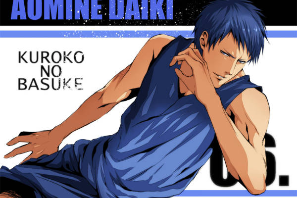 动漫风格黑子的篮球裁片印花服装印花设计