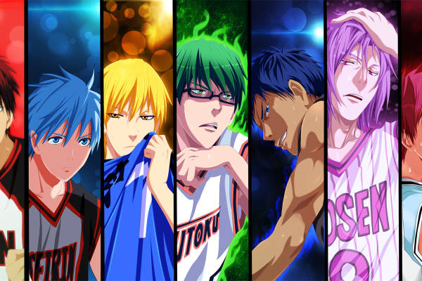 动漫风格篮球队裁片印花服装印花设计