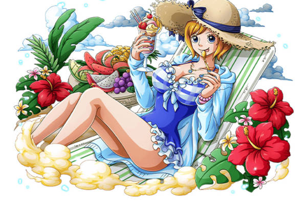 夏日海滩风格裁片印花服装印花设计