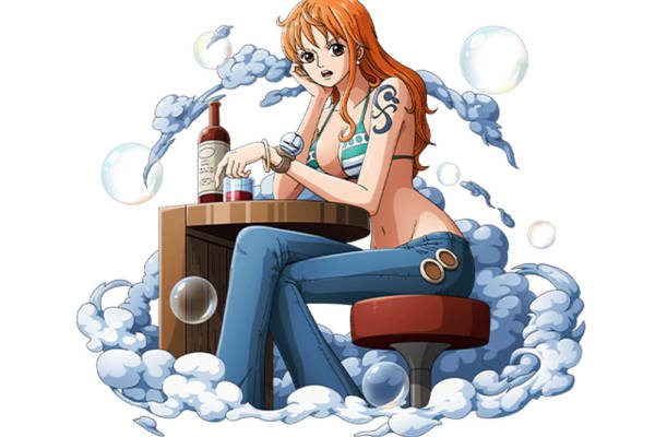 时尚动漫风格裁片印花服装印花设计