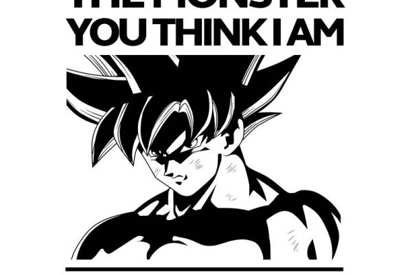 前卫个性裁片印花服装：我不是你以为的怪物，我更糟糕