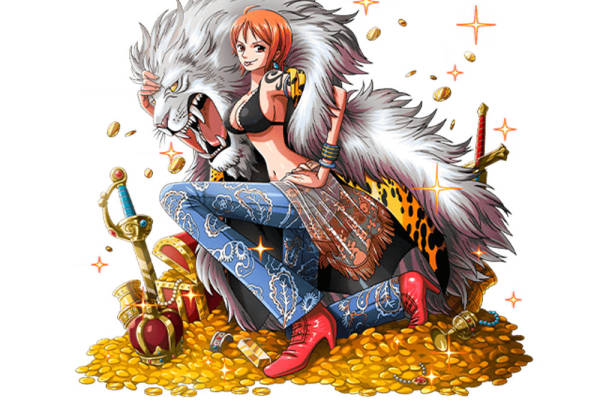 时尚奇幻风格裁片印花服装：狼女与金币的神秘邂逅