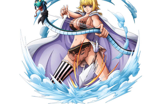 动漫风格裁片印花服装:动感水元素设计