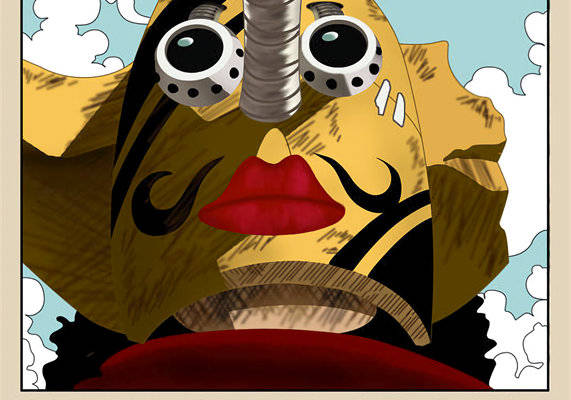 时尚个性动漫裁片印花服装印花设计