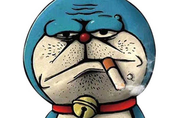 创意卡通人物裁片印花服装印花设计