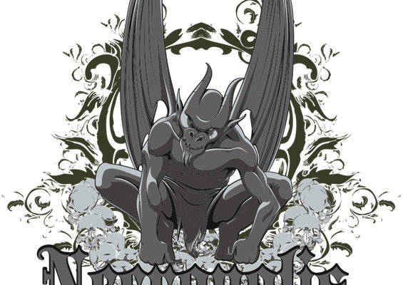 独特恶魔裁片印花服装,展现个性魅力的潮流选择