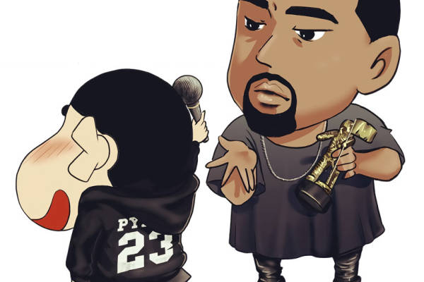 街头风格音乐主题裁片印花服装印花设计