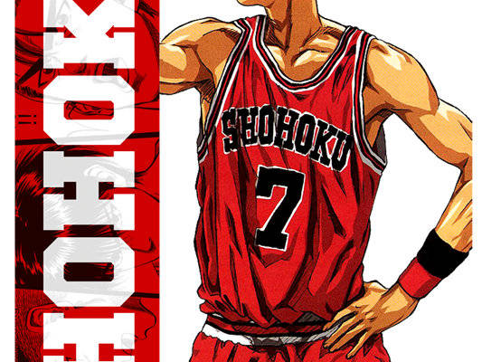 复古篮球风格裁片印花服装 经典动漫角色主题印花