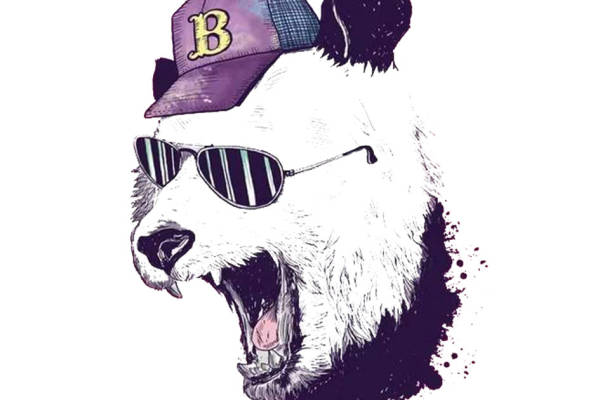 时尚狗狗裁片印花服装印花设计