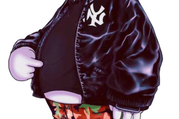 时尚街头风裁片印花服装印花设计