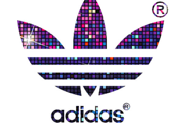 时尚多彩像素风格裁片印花服装印花设计