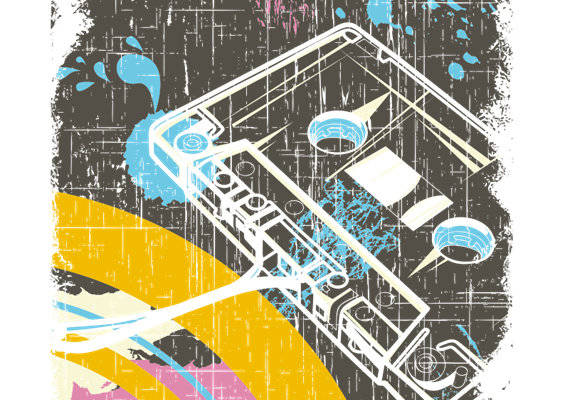 抽象艺术风格裁片印花服装,展现独特街头时尚