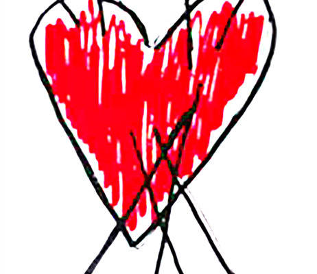 创意裁片印花服装：罗马之心，爱意无限