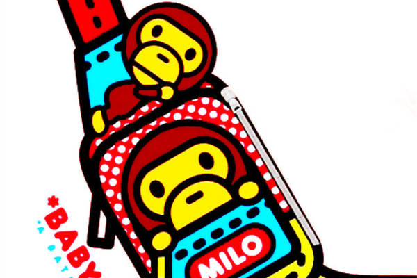 创意卡通裁片印花服装印花设计,活泼可爱的儿童服装选择