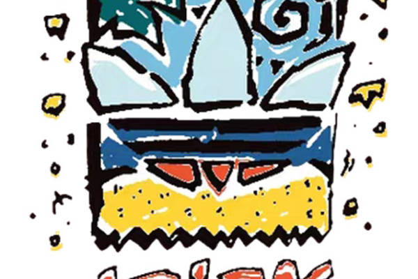 创意抽象裁片印花服装 时尚街头风格印花设计