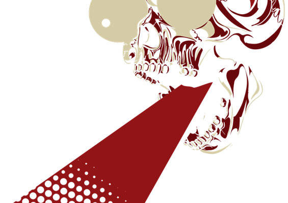 独特创意红色波点裁片印花服装,展现个性时尚风格