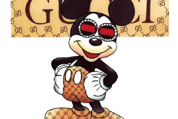 时尚米奇裁片印花服装，打造个性潮流风格