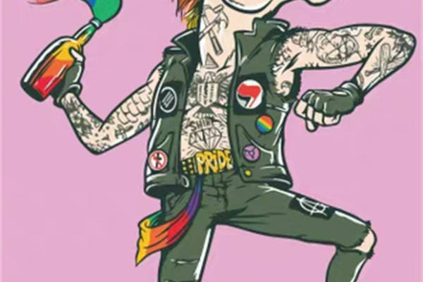 时尚独角兽裁片印花服装印花设计