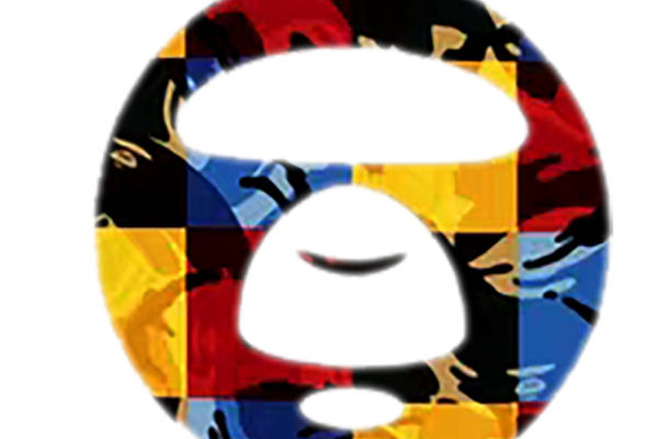 时尚多彩抽象图案裁片印花服装印花设计