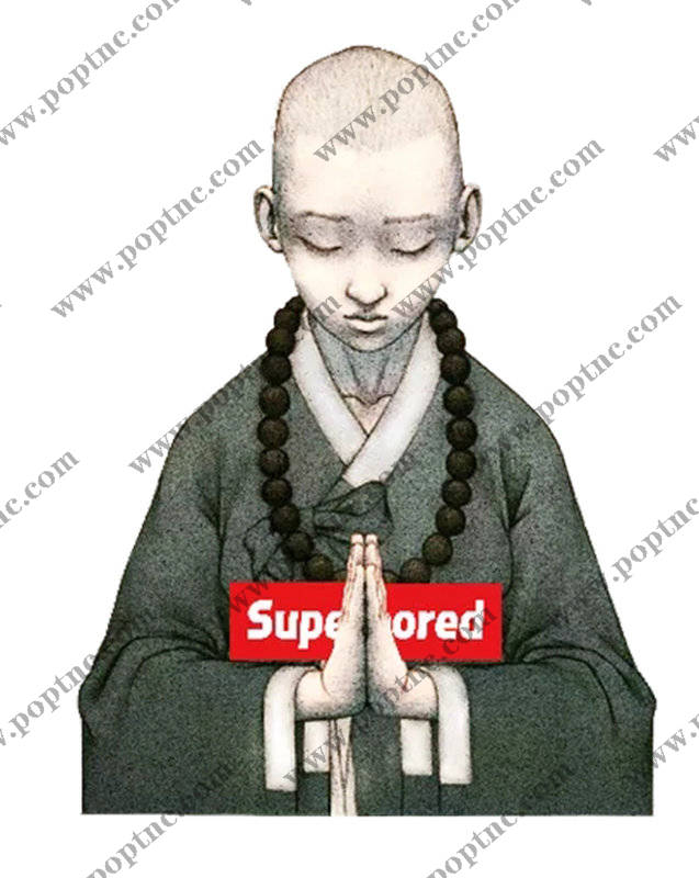 时尚与传统的碰撞:佛教元素裁片印花服装