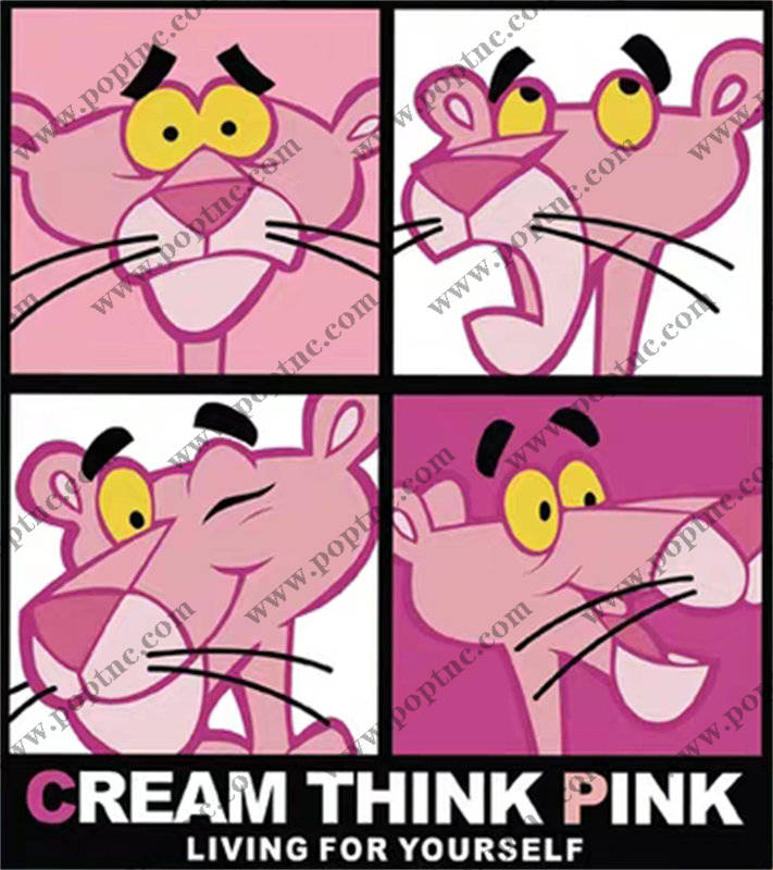 创意卡通猫裁片印花服装 展现个性时尚