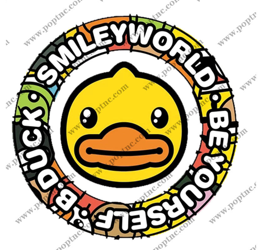 Duck Smileyworld 裁片印花服装印花设计
